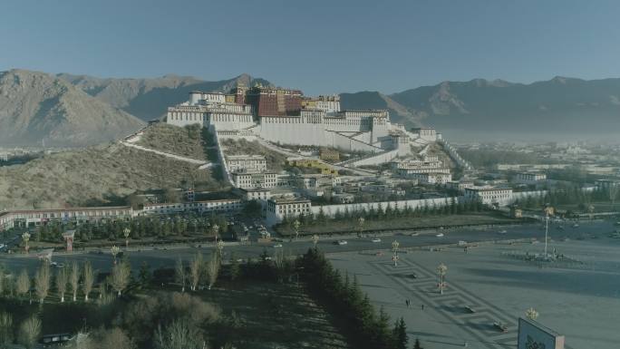 2020年西藏拉萨布达拉宫航拍