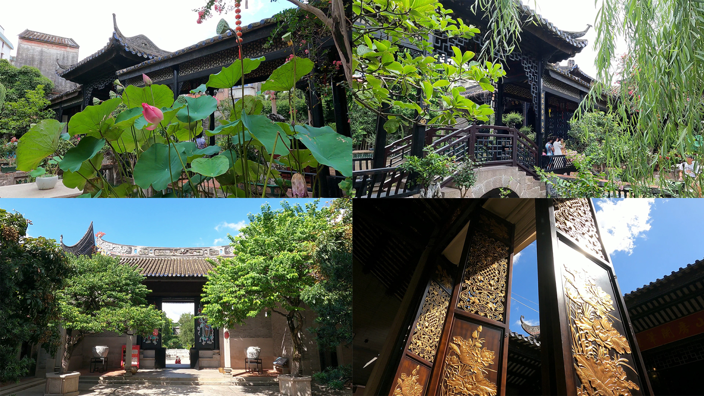 中式古典园林广州余荫山房建筑景观（一）