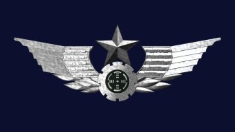 陆军胸标3d金属logo片头6下载陆军 胸标 徽章 三维 高清 带通道a7下载