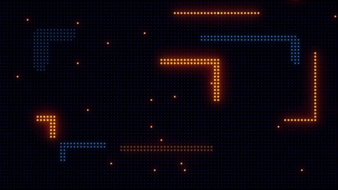 led屏幕抽象技术背景