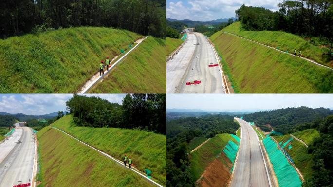 高速公路边坡绿化