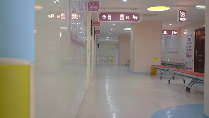 医院干净走廊
