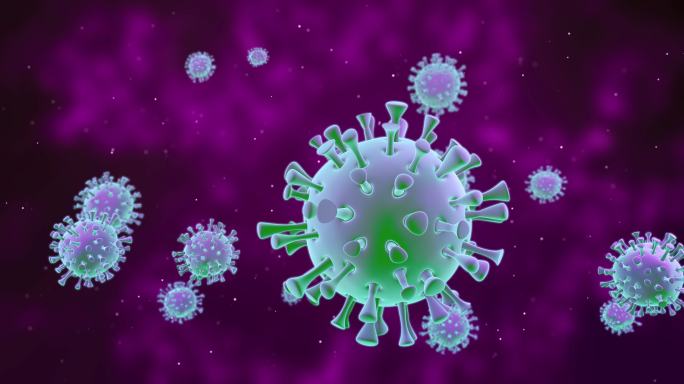冠状病毒感染微生物学中风疾病新冠病毒-1