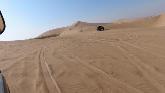 沙漠 日出 滑沙  沙漠越野 沙漠徒步