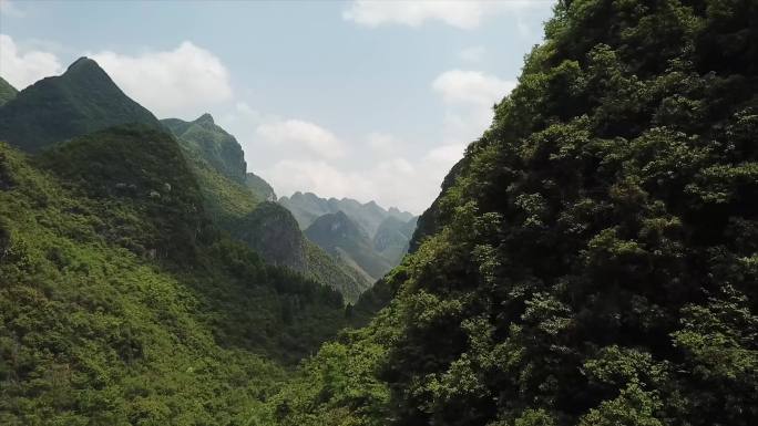 贵州大小井航拍