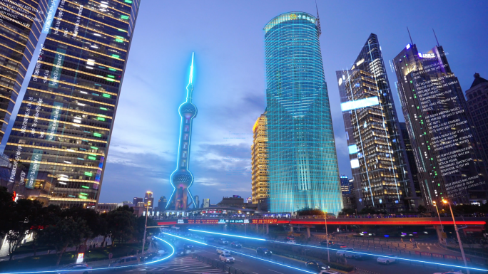 4K科技上海-智慧城市-科技城市