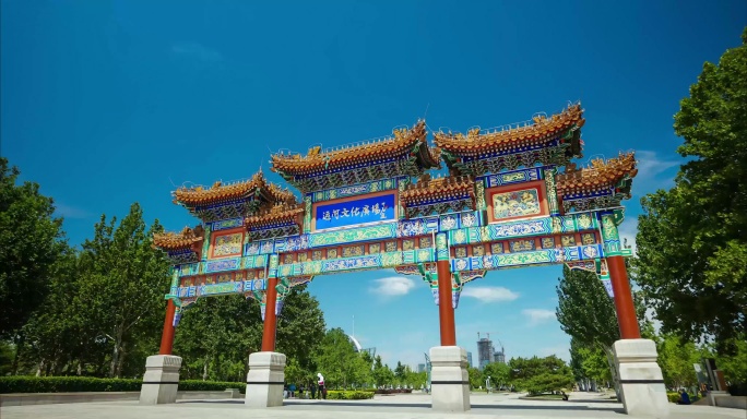 北京城市副中心通州运河文化广场