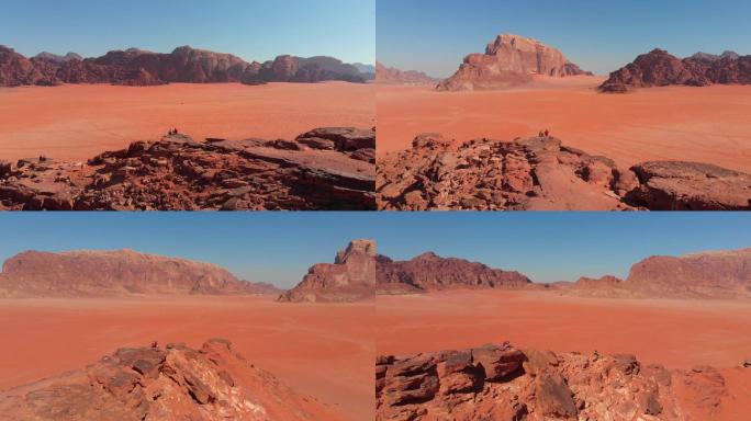 沙漠，空旷的土地。