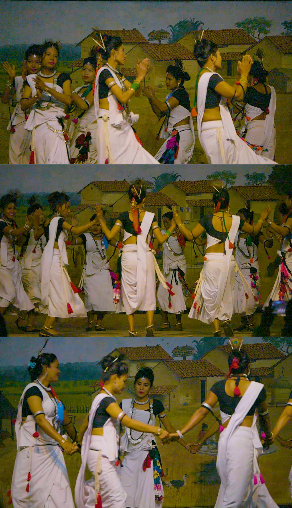 村落热带部落女人舞蹈狂欢晚会奇特旺旅升格