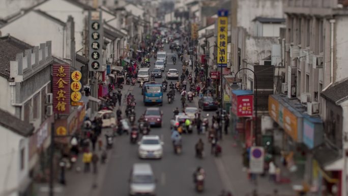 【原创】苏州阊门前面的中街路 民国一条街