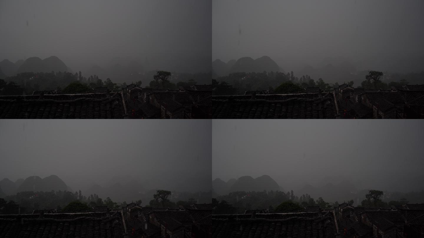 岭南雨天