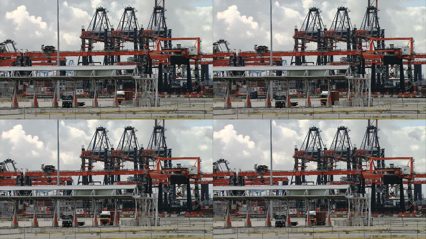 鹿特丹集装箱码头港