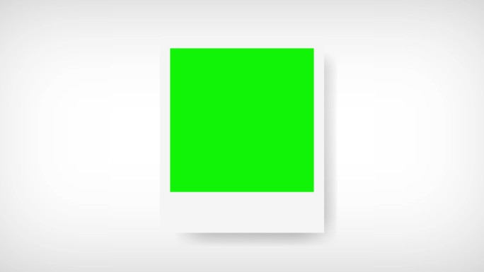 绿色屏幕的相框