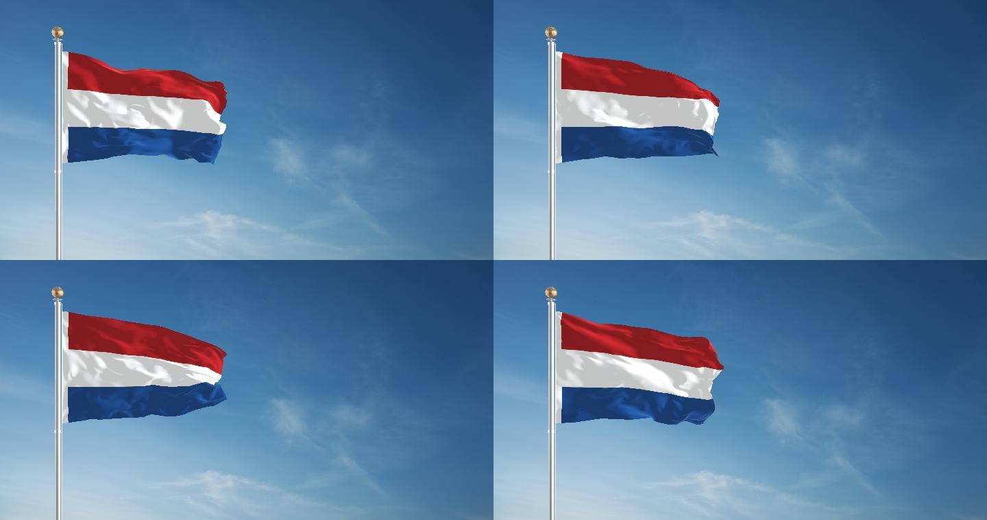 荷兰国旗国家标志旗子