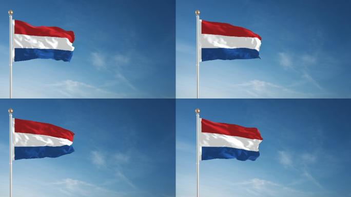 荷兰国旗国家标志旗子