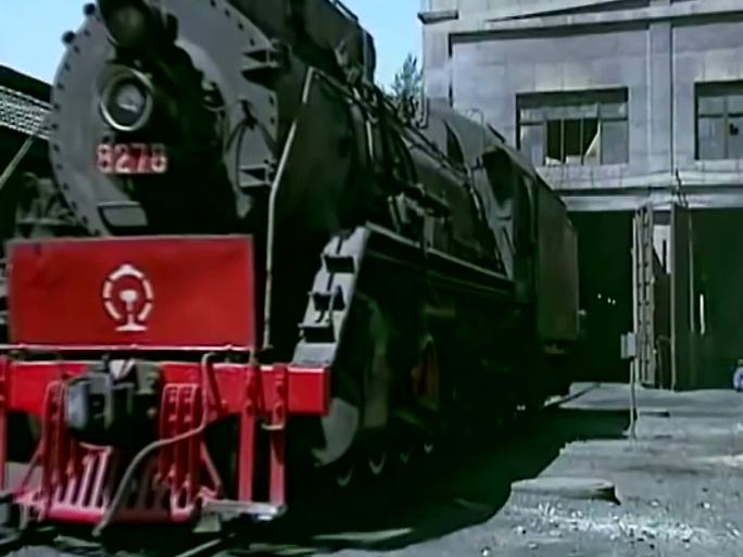 80年代燃煤火车视频