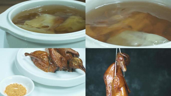 乳鸽烤鸭虾饺