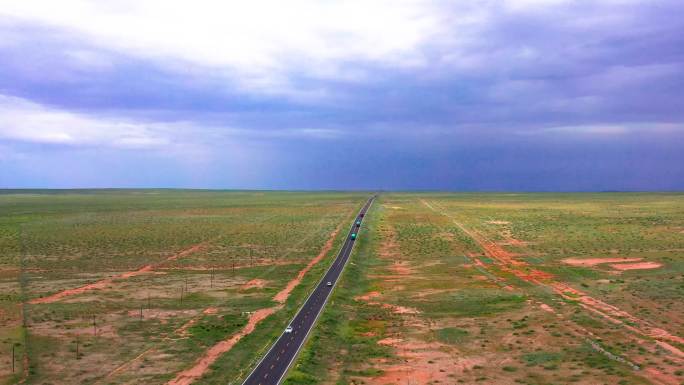 内蒙古大草原草原天路公路