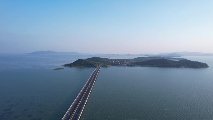 4K航拍太湖大桥第一桥