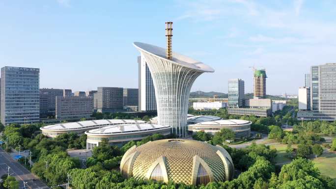 【航拍】武汉未来科技城03-新能源研究院