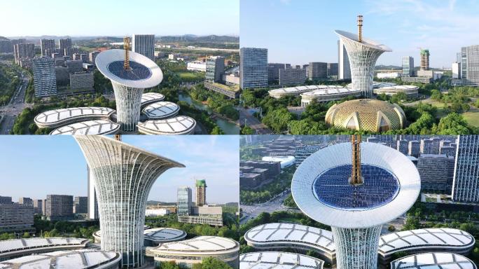 【航拍】武汉未来科技城03-新能源研究院