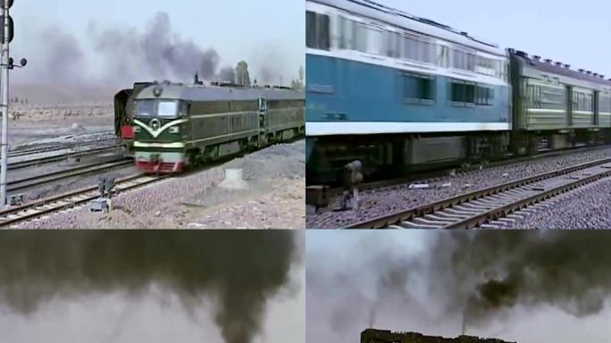 80年代燃煤火车视频
