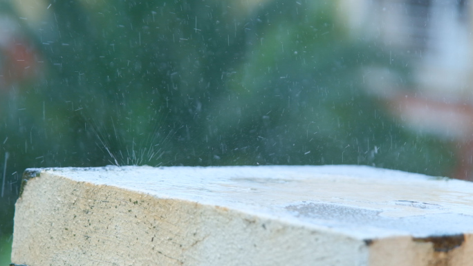 唯美雨季下雨