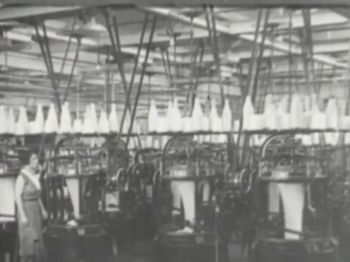 1930年的欧洲纺织厂