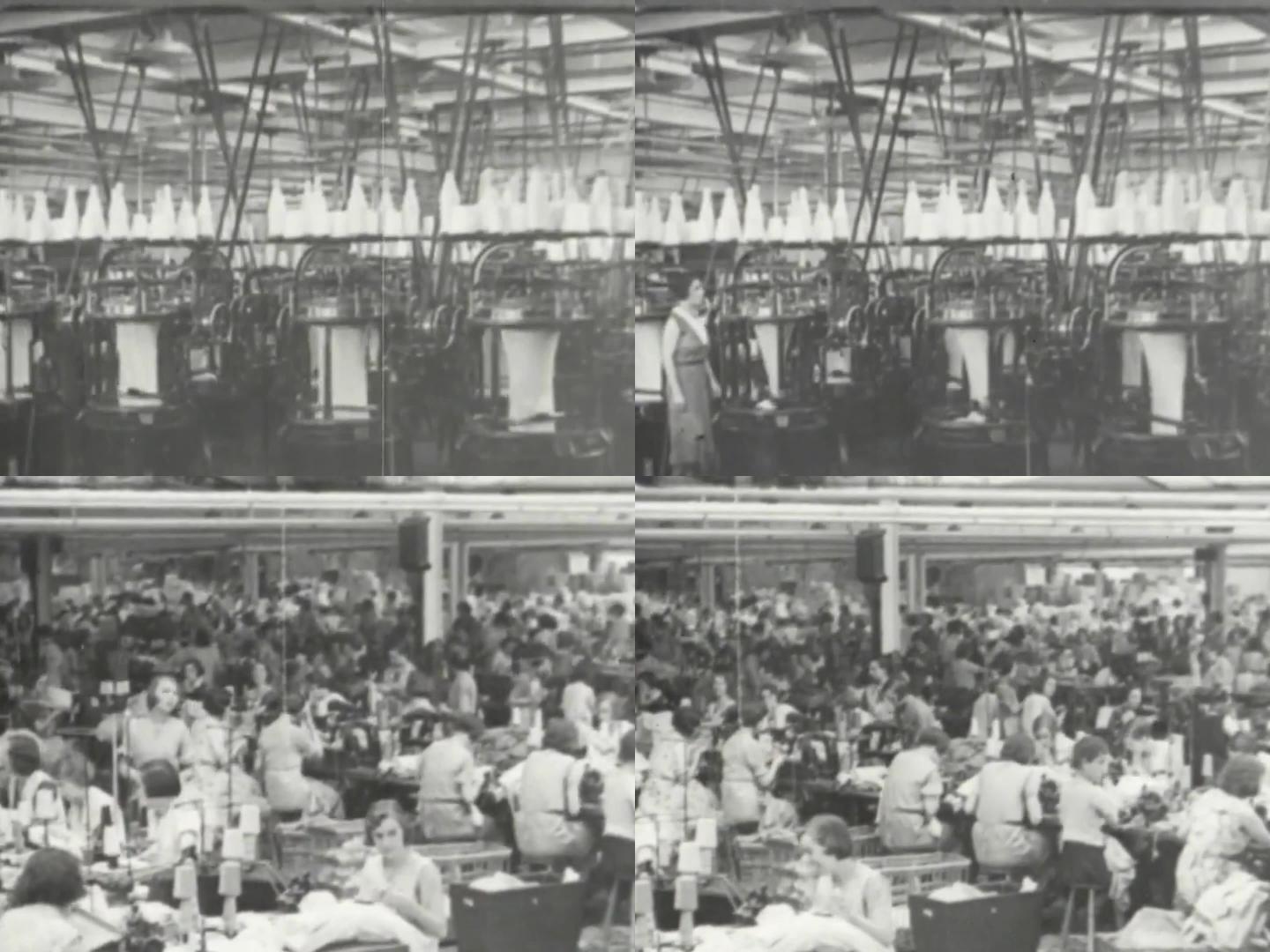 1930年的欧洲纺织厂
