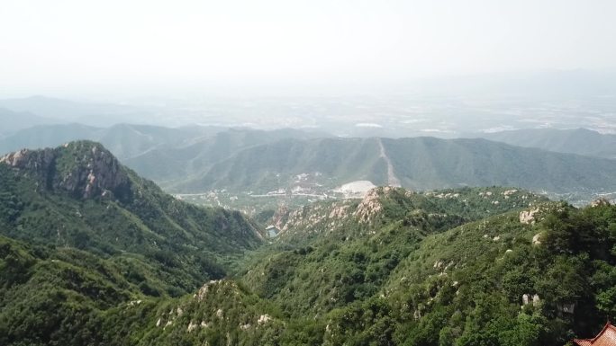 天津盘山山景前推