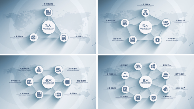 干净明亮文字图标链接分类【无需插件】