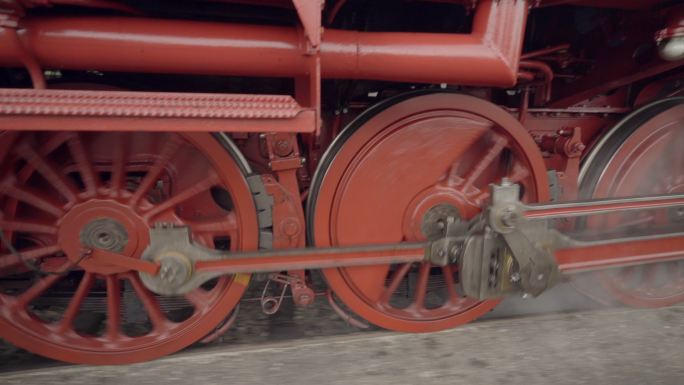 蒸汽火车的车轮