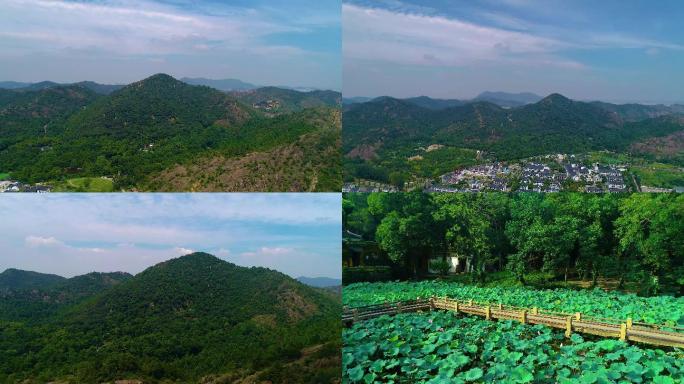 苏州天平山航拍