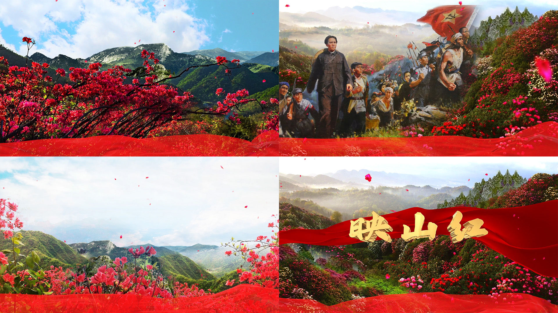 映山红led背景视频