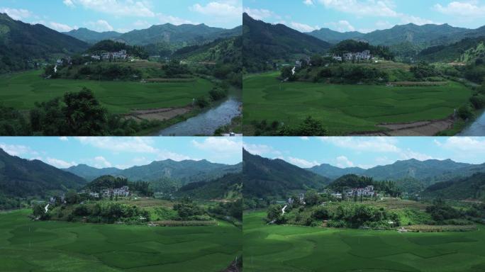 小溪潺潺新农村绿水青山