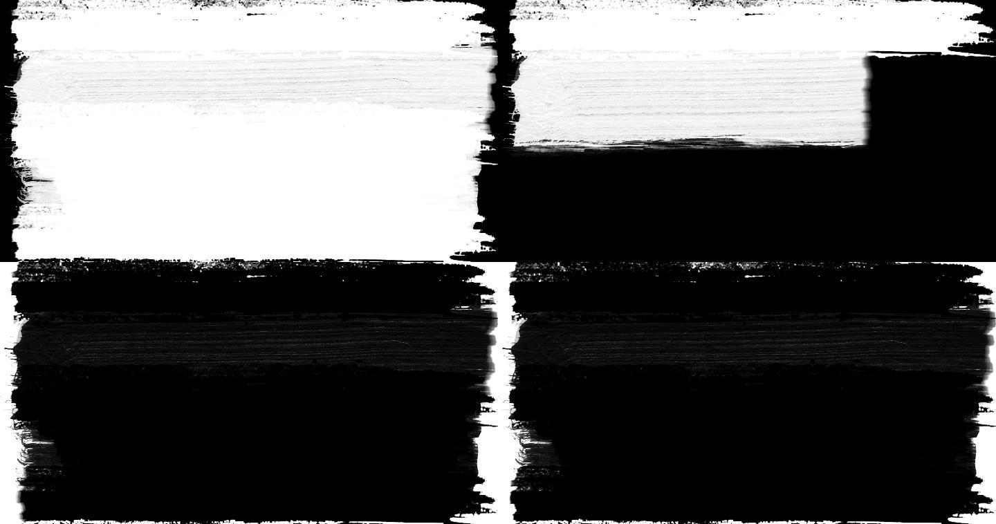 抽象画笔笔划黑白过渡背景