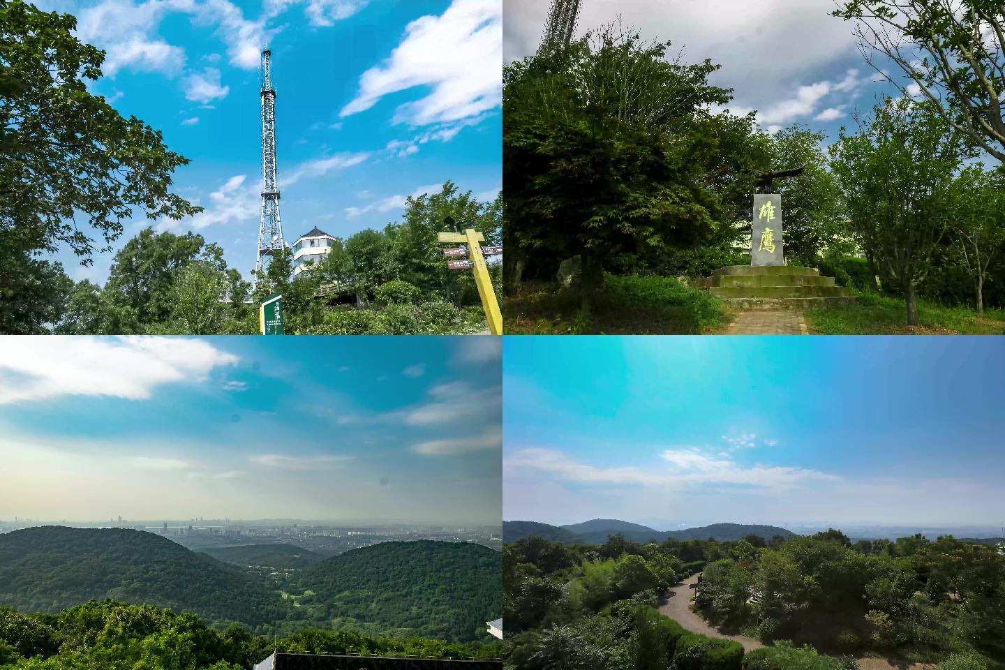 浦口 老山 老鹰山电视塔 延时 夏