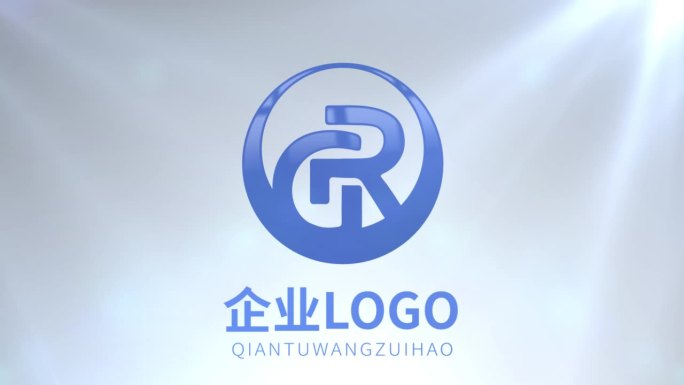 科技简洁logo演绎