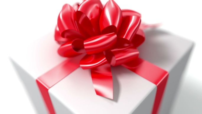 打开礼物的包装3d动画礼盒盲盒礼品模型