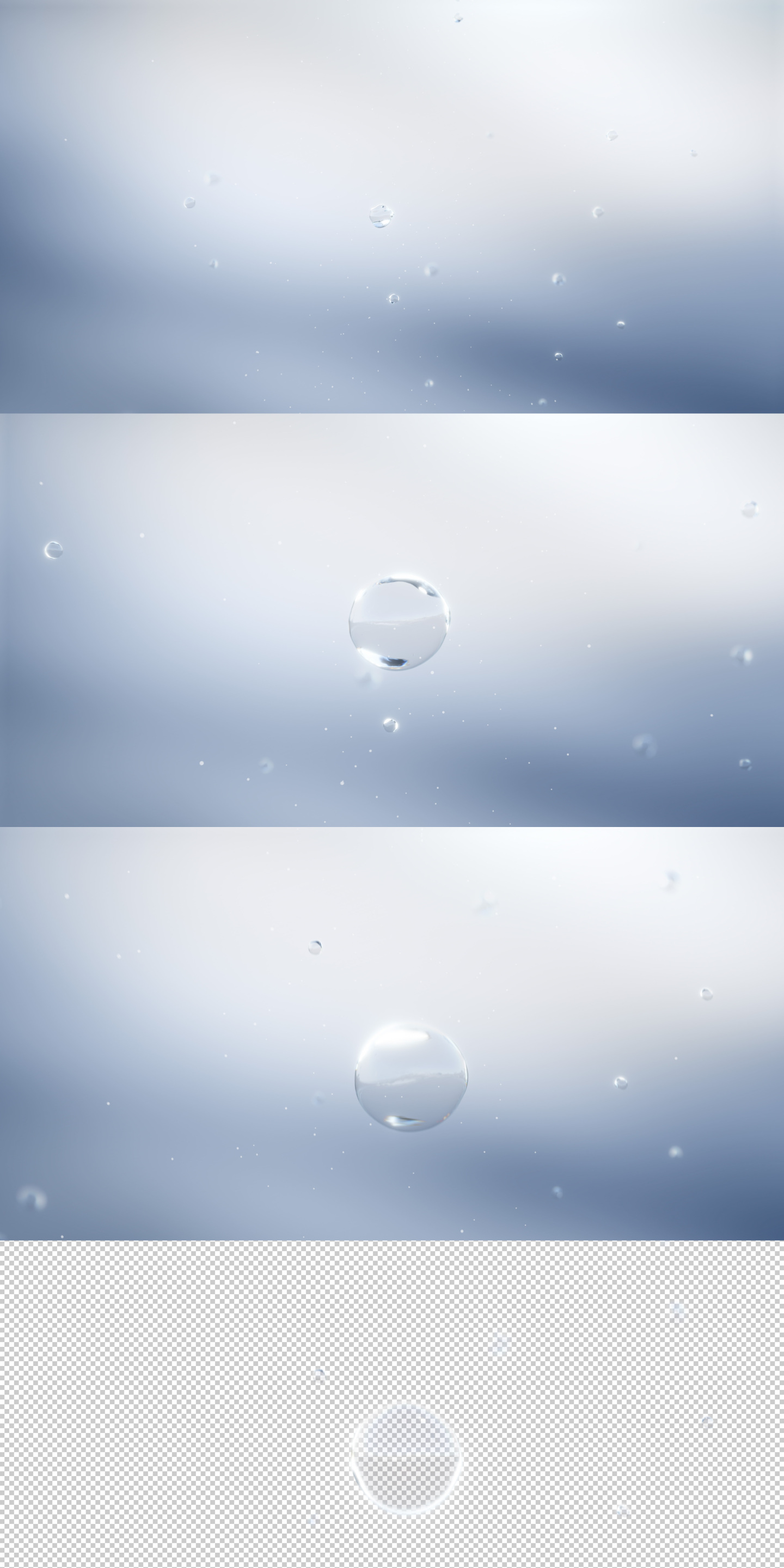 水滴 水珠 水泡 水球 动态水滴
