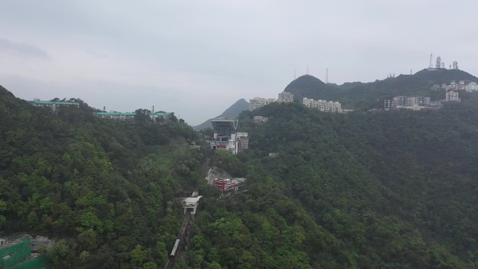 原创航拍  香港太平山顶