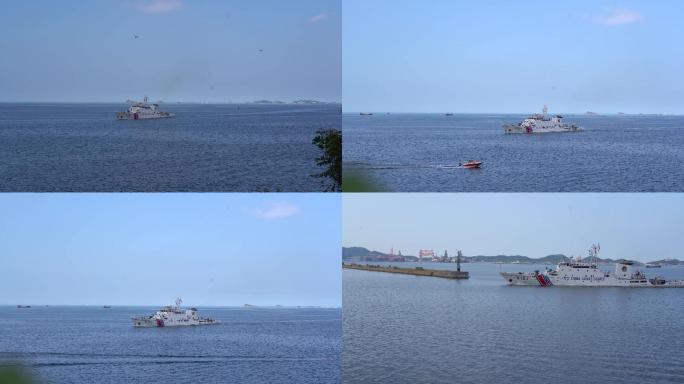 海警海事船舶航行执法巡视港口码头