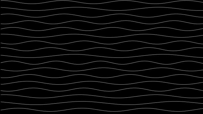 线条 波浪线 柔软线条 随机波浪线