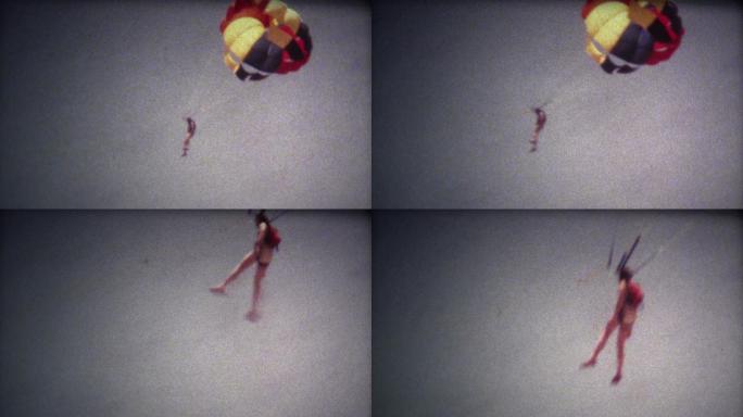 极限跳伞运动复古风格1970-1979年