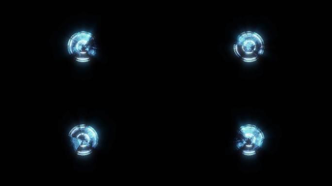 【4K】蓝色科技地球版本3