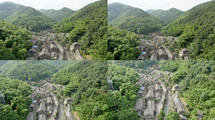 宁波横溪下山坑乡土生活气息村落