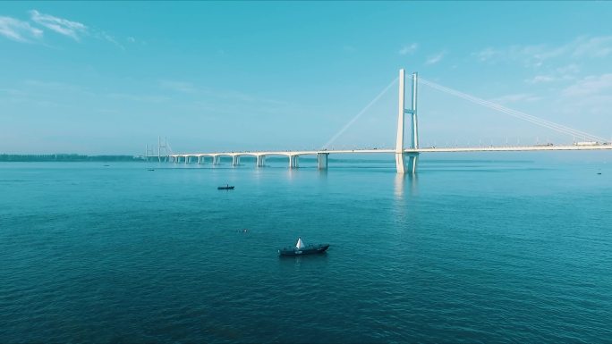 2.7K 60P -航拍荆州长江大桥