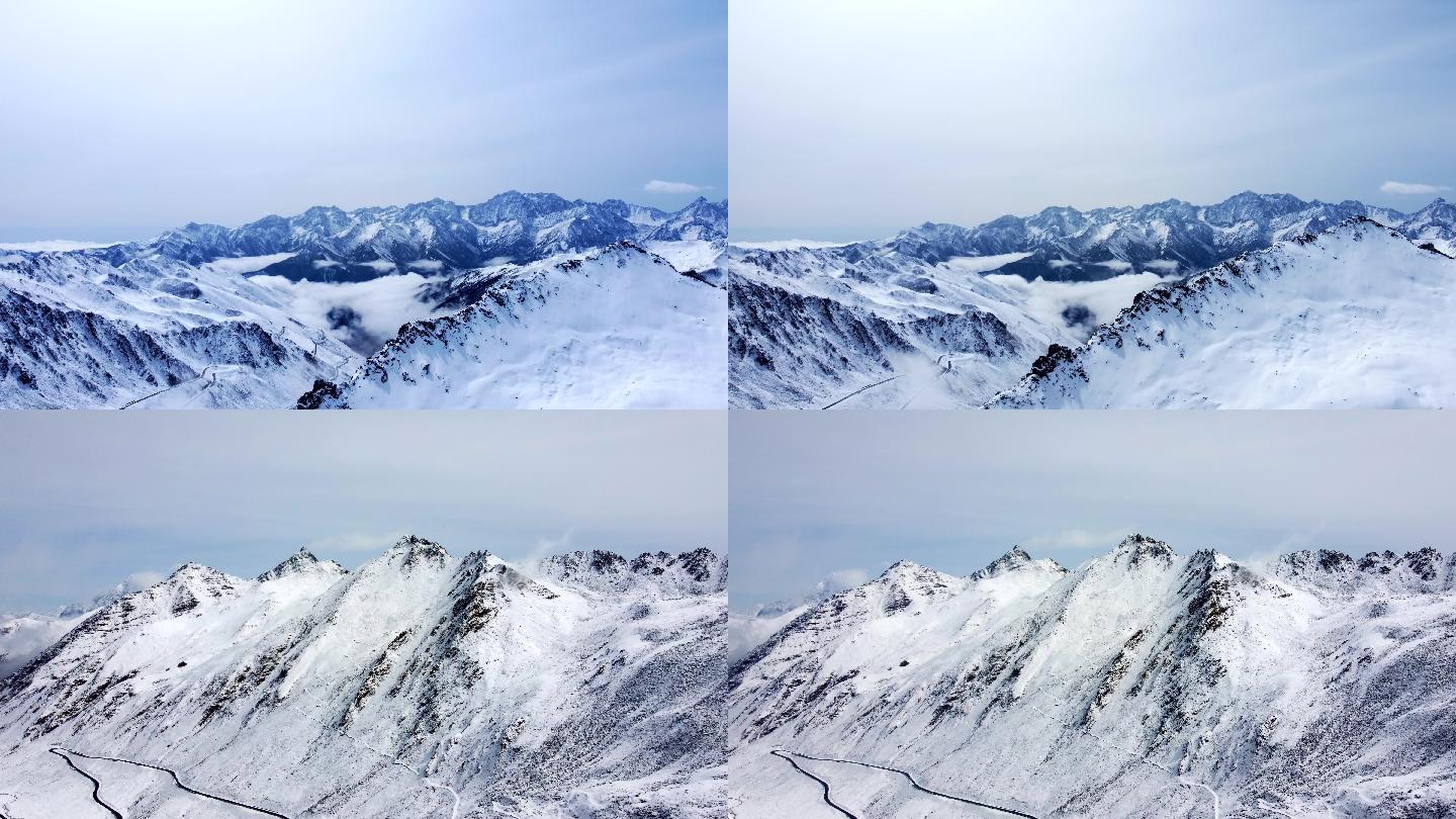 雪山 4K航拍