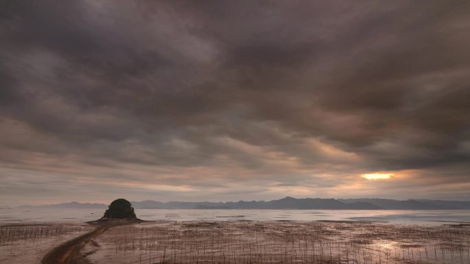 福建霞浦馒头山日出延时4K