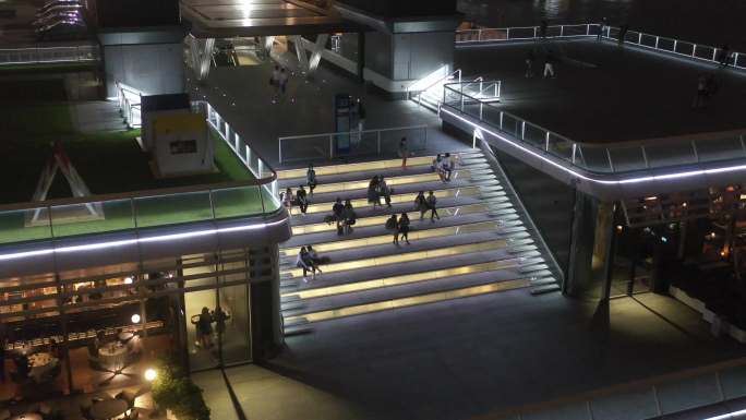 4K航拍影视素材世界三大夜景之香港夜未眠